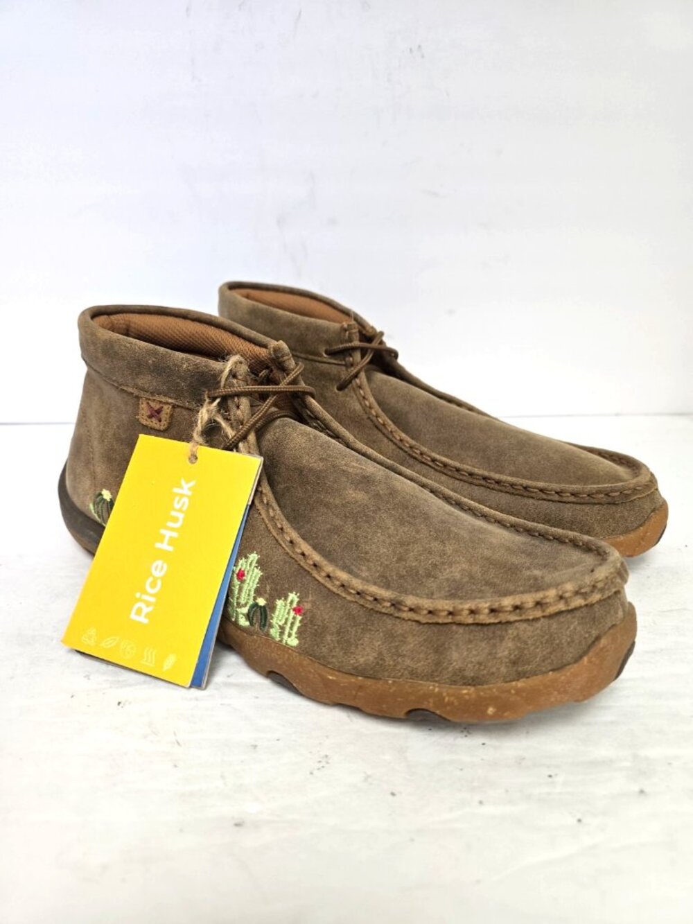 Twisted X Women's Chukka Driving Moc WDMD145 Brown Size 9.5M